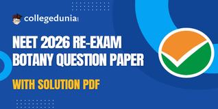 Re-NEET  2026 Botany Question Paper 21 June: Download Answer Key and Solutions PDF
